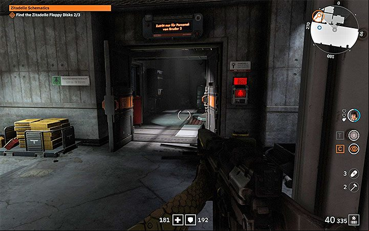 1 - Zitadelle Schematics | Wolfenstein Youngblood Walkthrough - Side missions - Wolfenstein Youngblood Guide