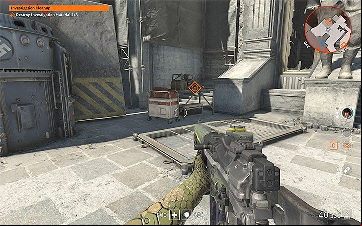 The second set of documents can be found after ing through the part of the ruins where Zitadelle is patrolling - Investigation Cleanup | Wolfenstein Youngblood Walkthrough - Side missions - Wolfenstein Youngblood Guide