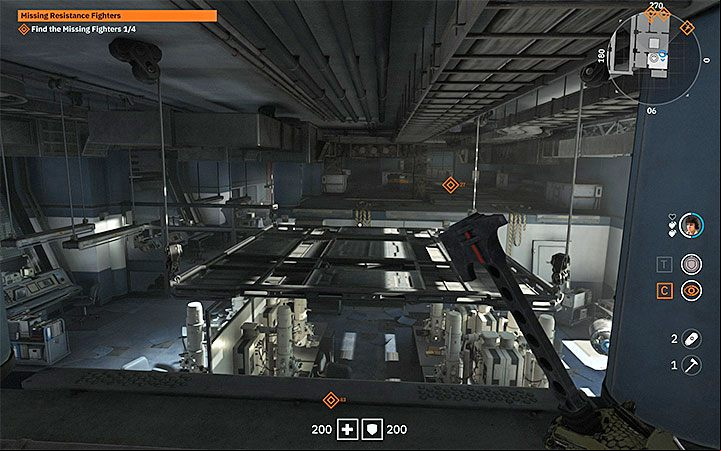 The second body is on the floor - Missing Resistance Fighters | Wolfenstein Youngblood Walkthrough - Side missions - Wolfenstein Youngblood Guide