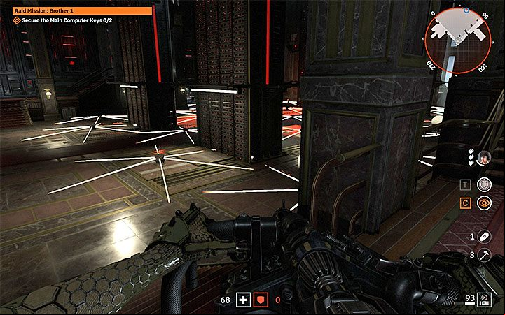 The most important difficulty of this battle are traps that emerge from the ground - Raid Mission: Brother 1 | Wolfenstein Youngblood Walkthrough - Main story - Wolfenstein Youngblood Guide