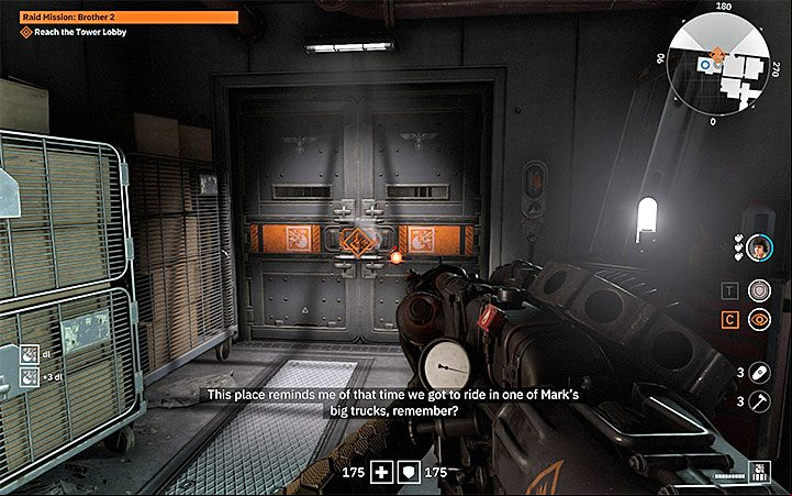 In the new room you will find the heavy weapon Dieselkraftwerk - Raid Mission Brother 2 | Wolfenstein Youngblood Walkthrough - Main story - Wolfenstein Youngblood Guide