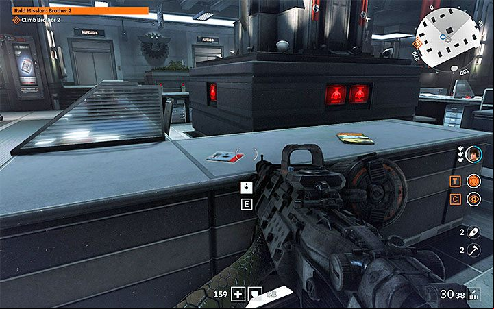 You cannot immediately get out of the Lounge, because the doors at the opposite end of the room are unlocked via a code through the keyboard - Raid Mission Brother 2 | Wolfenstein Youngblood Walkthrough - Main story - Wolfenstein Youngblood Guide