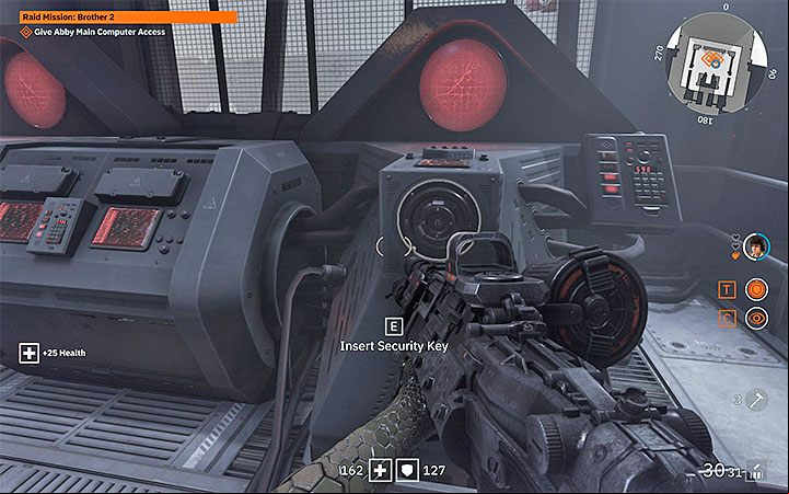 At the end, you need to get to the room with a large computer, located on the roof - Raid Mission Brother 2 | Wolfenstein Youngblood Walkthrough - Main story - Wolfenstein Youngblood Guide