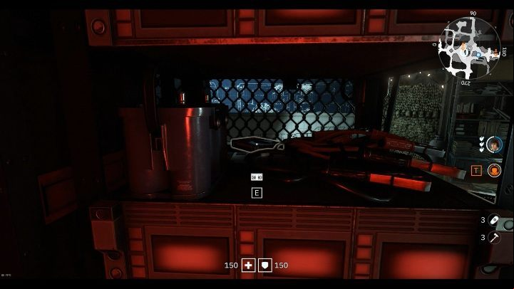 In the subway, you will find a shelf that is surrounded by bright red glow - Secrets and collectibles in Catacombs | Wolfenstein Youngblood - Collectibles and secrets - Wolfenstein Youngblood Guide