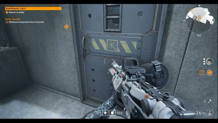 Youll find a floppy disk in the guards small room - Secrets and collectibles in Detention Area | Wolfenstein Youngblood - Collectibles and secrets - Wolfenstein Youngblood Guide