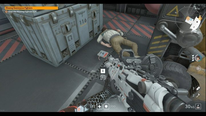 You will only get this disk during the Missing Resistance Fighters task - Secrets and collectibles in Brother 3 | Wolfenstein Youngblood - Collectibles and secrets - Wolfenstein Youngblood Guide