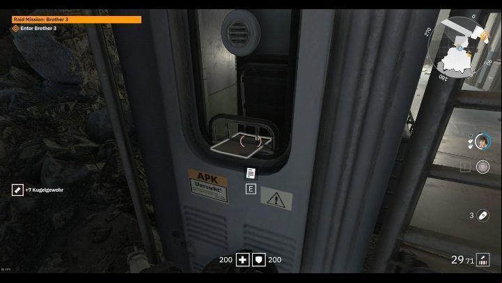 This note is located in the gate leading to the entrance to Brother 3 - Secrets and collectibles in Brother 3 | Wolfenstein Youngblood - Collectibles and secrets - Wolfenstein Youngblood Guide