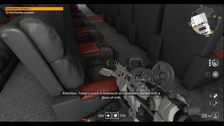 In a small cinema you will find a tape - Secrets and collectibles in Brother 3 | Wolfenstein Youngblood - Collectibles and secrets - Wolfenstein Youngblood Guide