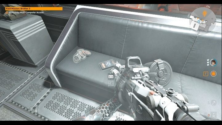 On the black couch you can find some money and a UVK cover - Secrets and collectibles in Brother 3 | Wolfenstein Youngblood - Collectibles and secrets - Wolfenstein Youngblood Guide