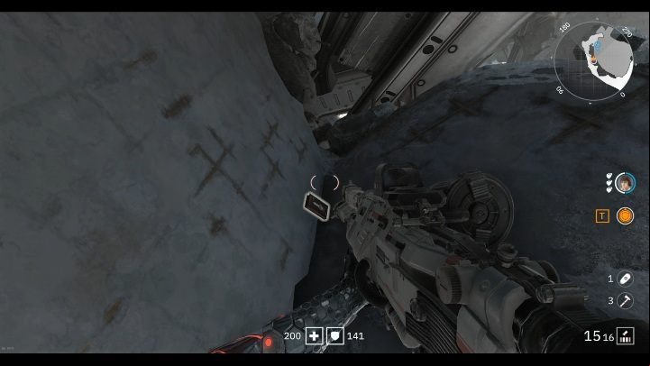 On the ruins of one of the buildings you will find a black cover - Secrets and collectibles in Brother 3 | Wolfenstein Youngblood - Collectibles and secrets - Wolfenstein Youngblood Guide