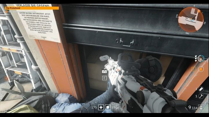 The cassette can be found in the shop window - Secrets and collectibles in Viktory Boulevard | Wolfenstein Youngblood - Collectibles and secrets - Wolfenstein Youngblood Guide