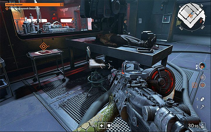 The next goal of the trip are Bio-Labs - Missing Partner | Wolfenstein Youngblood Walkthrough - Side missions - Wolfenstein Youngblood Guide