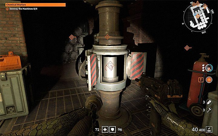 The underground has a form of a labyrinth, but its not very extensive - Chemical Warfare | Wolfenstein Youngblood Walkthrough - Side missions - Wolfenstein Youngblood Guide