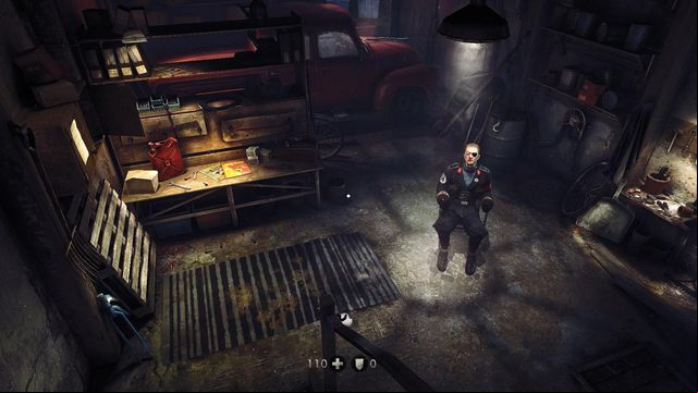 The beginning of the game, there are also two secrets in this room - A New World - Main missions - Wolfenstein: The New Order (coming soon) - Game Guide and Walkthrough