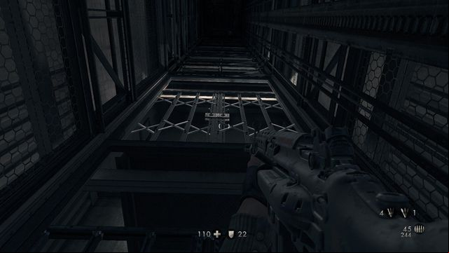 In Fergus Timeline you can take an elevator - A New World - Main missions - Wolfenstein: The New Order (coming soon) - Game Guide and Walkthrough