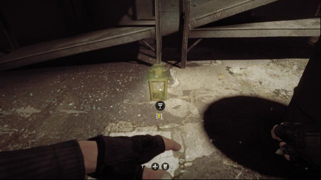 The golden lamp behind the second turbine - The Underground Berlin - Secrets - Wolfenstein: The New Order - Game Guide and Walkthrough