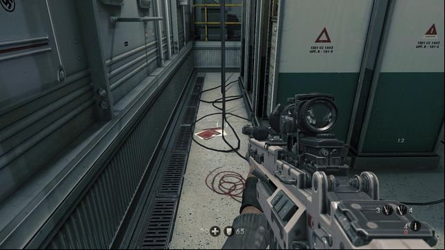 Behind the servers, to the south of the hangar - London Nautica - Secrets - Wolfenstein: The New Order - Game Guide and Walkthrough