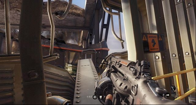 Cross the beam - Gibraltar Bridge - Secrets - Wolfenstein: The New Order - Game Guide and Walkthrough
