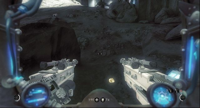 Meteor is on the ground - Moon Base - Secrets - Wolfenstein: The New Order - Game Guide and Walkthrough