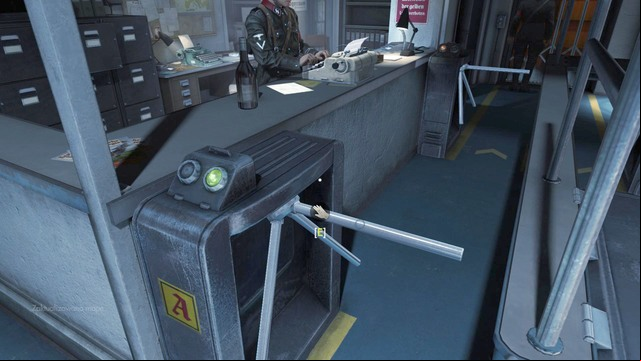 Go through the gate and give your documents to the guard - Prologue - Walkthrough - Wolfenstein: The Old Blood - Game Guide and Walkthrough