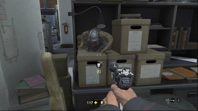 Regardless of how you do this, after killing the two guards you should look around the room to replenish supplies - Prologue - Walkthrough - Wolfenstein: The Old Blood - Game Guide and Walkthrough