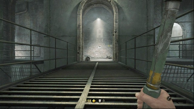 In the next part of the prison approach the map hanging on the wall there and update it - Chapter 1 - Prison - Walkthrough - Wolfenstein: The Old Blood - Game Guide and Walkthrough