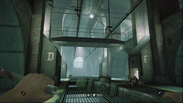 Once in the sewers, go to the far end in order to find another piece of gold - Chapter 1 - Prison - Walkthrough - Wolfenstein: The Old Blood - Game Guide and Walkthrough