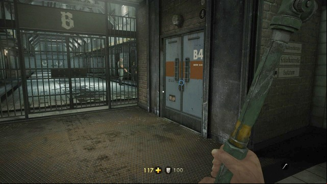 Down on the lower floor you will see a bed - Chapter 1 - Prison - Walkthrough - Wolfenstein: The Old Blood - Game Guide and Walkthrough