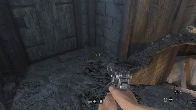 Piece of gold #11 - Chapter 2 - Docks - Secrets - Wolfenstein: The Old Blood - Game Guide and Walkthrough