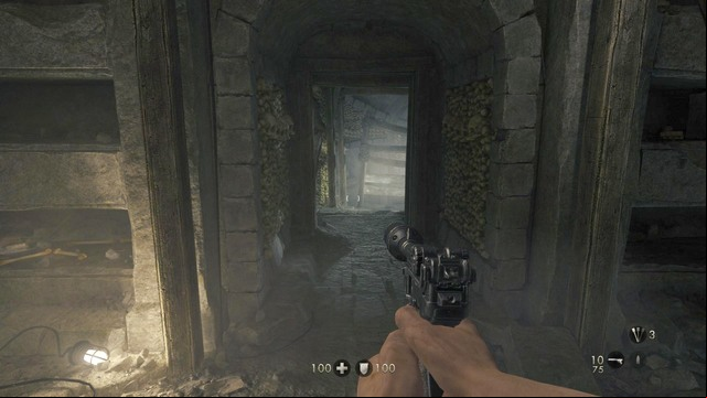 Piece of gold #12 - Chapter 2 - Docks - Secrets - Wolfenstein: The Old Blood - Game Guide and Walkthrough