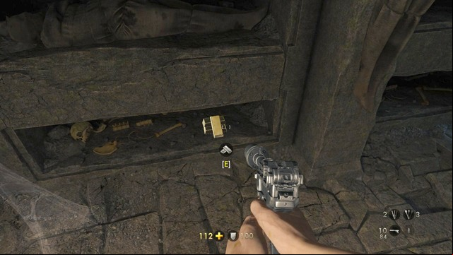 Piece of gold #13 - Chapter 2 - Docks - Secrets - Wolfenstein: The Old Blood - Game Guide and Walkthrough