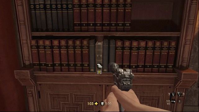 Piece of gold #18 - Chapter 3 -Wolfenstein Keep - Secrets - Wolfenstein: The Old Blood - Game Guide and Walkthrough