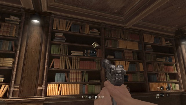 Piece of gold #21 - Chapter 3 -Wolfenstein Keep - Secrets - Wolfenstein: The Old Blood - Game Guide and Walkthrough