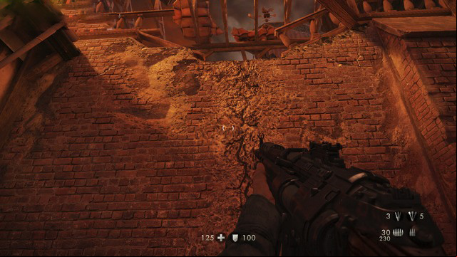Picture #1 - Chapter 6 - Ruins - Secrets - Wolfenstein: The Old Blood - Game Guide and Walkthrough