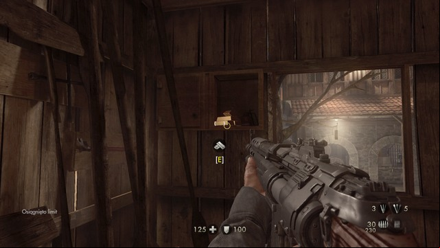Piece of gold #54 - Chapter 7 - Old Town - Secrets - Wolfenstein: The Old Blood - Game Guide and Walkthrough