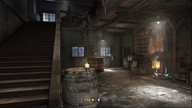 The bed is in the inn. - Nightmare #4 - Nightmares - Wolfenstein: The Old Blood - Game Guide and Walkthrough
