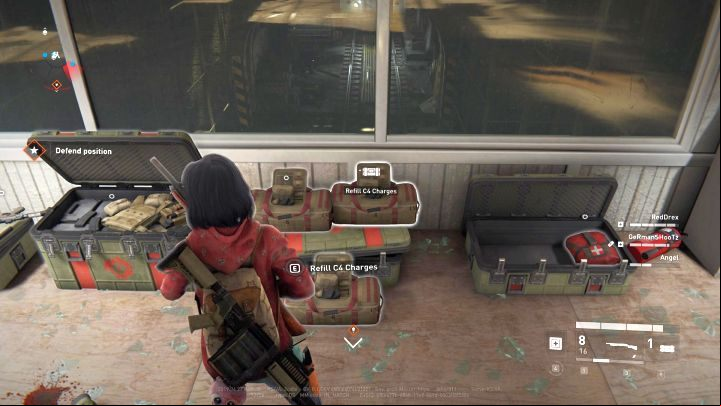 Explosives can also be replenished. - World War Z Guide