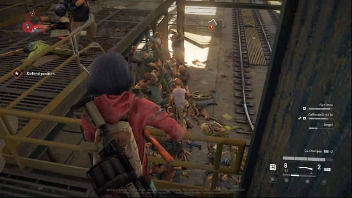 Explosives are useful when dealing with a Swarm. - Tips for World War Z - Gameplay basics - World War Z Guide