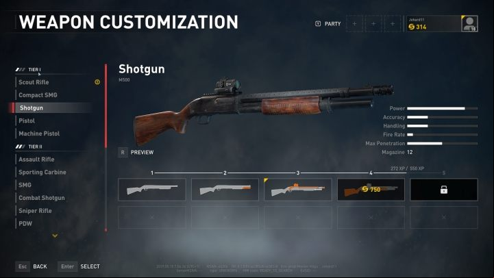 Tier 1 weapons available in the game. - List of all weapons and equipment in World War Z - Weapons and equipment - World War Z Guide