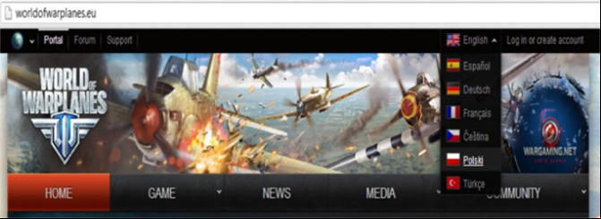Language selection - Starting the | Basics - Basics - World of Warplanes Game Guide