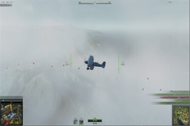 The altitude of clouds allows you to hide - Hiding/detecting a plane | Basics - Basics - World of Warplanes Game Guide