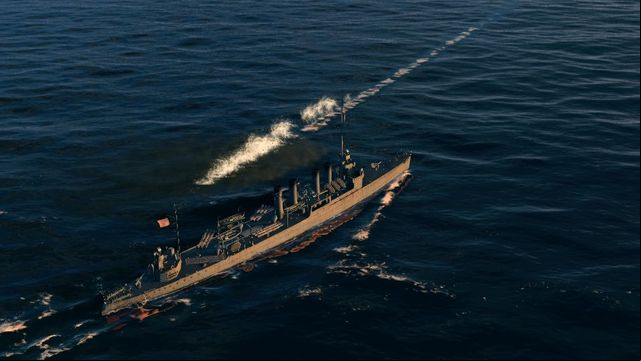 Only fast and agile destroyers and cruisers are able to avoid torpedoes in the last moment. - Sailing - Game mechanics - World of Warships - Game Guide and Walkthrough