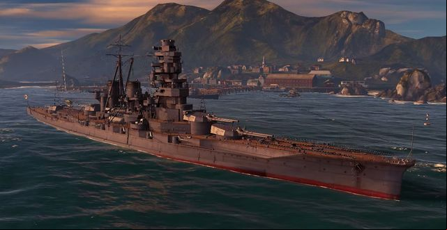 Name - Kongo - Japan - World of Warships - Game Guide and Walkthrough