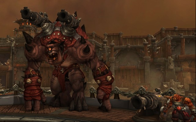 After you learn how to avoid Skullocs attack, the rest of the battle is a piece of cake. - Iron Docks - Detailed guide - World of Warcraft: Warlords of Draenor Game Guide