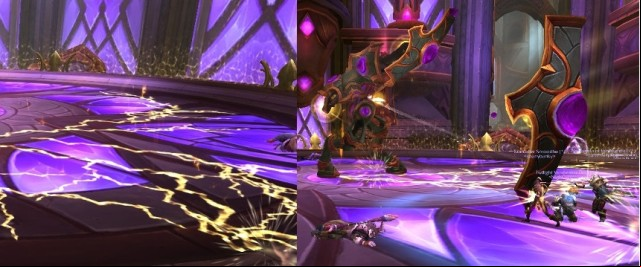As soon as the shield appears in the battlefield, you should hide behind it. - Auchindoun - Detailed guide - World of Warcraft: Warlords of Draenor Game Guide