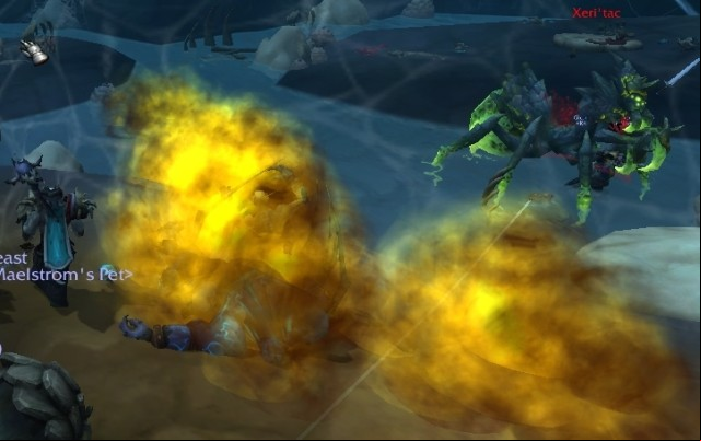 The most important thing during the battle is killing orcs that Xeritac preys on. - The Everbloom - Detailed guide - World of Warcraft: Warlords of Draenor Game Guide