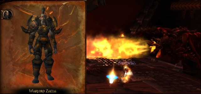 During the battle against Zaela, you need to about the wyvern above. - Upper Blackrock Spire - Detailed guide - World of Warcraft: Warlords of Draenor Game Guide