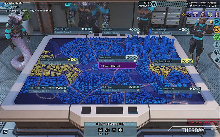 You can access the finale after stopping all 3 factions, that is after you investigate them all and defeat the boss during the Take Down mission - XCOM Chimera Squad: Campaign guide - Basics - XCOM Chimera Squad Guide