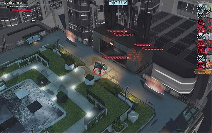 The third battle takes place on the rooftop - XCOM Chimera Squad: Campaign guide - Basics - XCOM Chimera Squad Guide