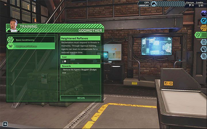 A scar is a permanent wound that lowers an agents stats - an example of punishment may be shortening a characters health bar - XCOM Chimera Squad: Team, general tips - Basics - XCOM Chimera Squad Guide